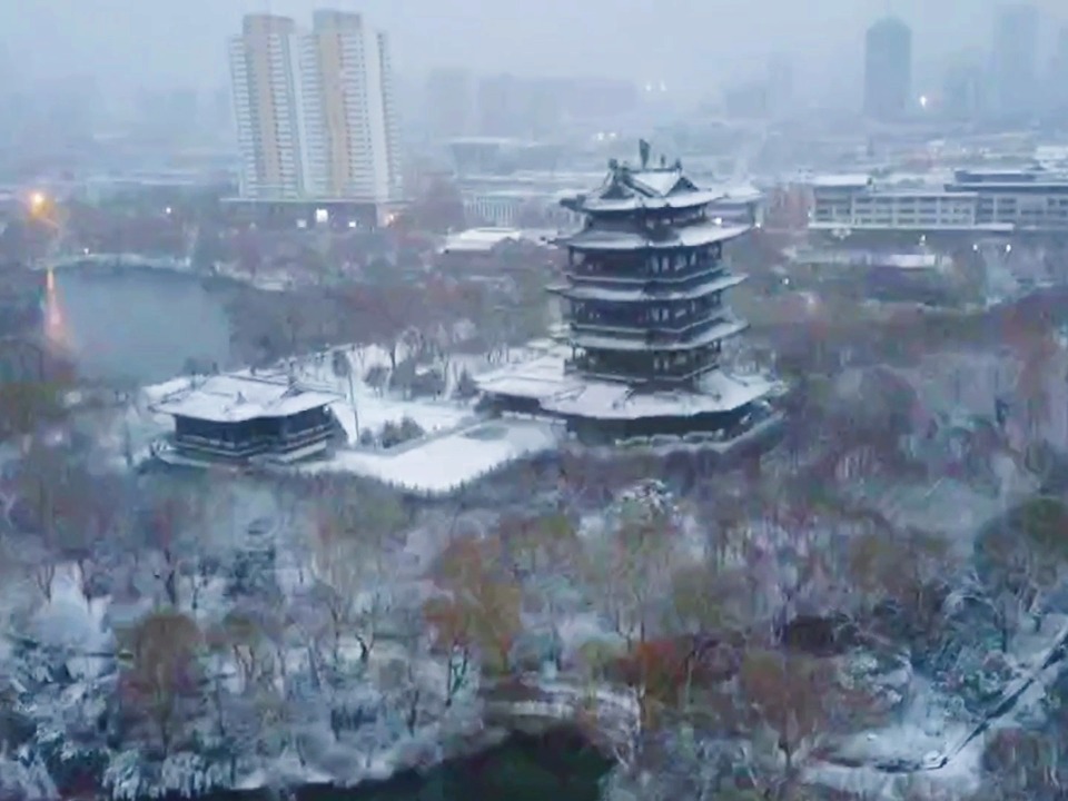 济南雪日美景