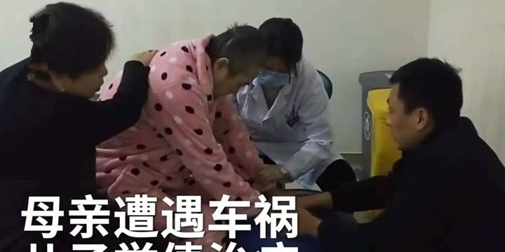 女子目睹母亲被撞飞，瞬间悲剧导致受惊吓身亡的悲剧瞬间