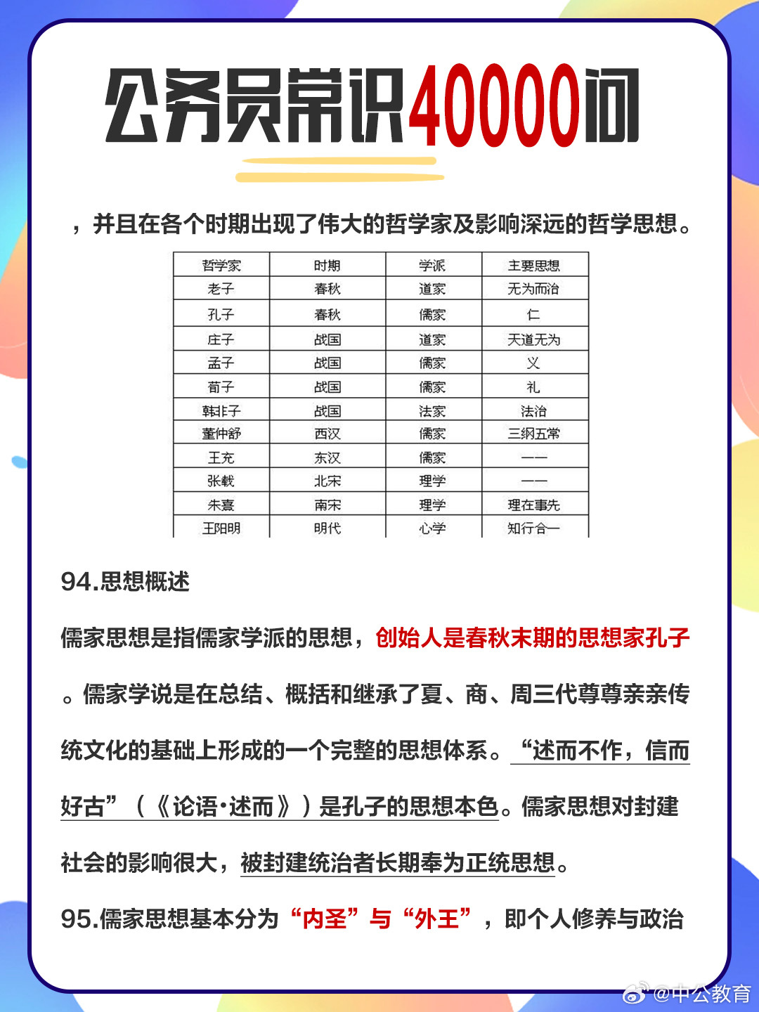 公务员必考知识点与必备内容概览