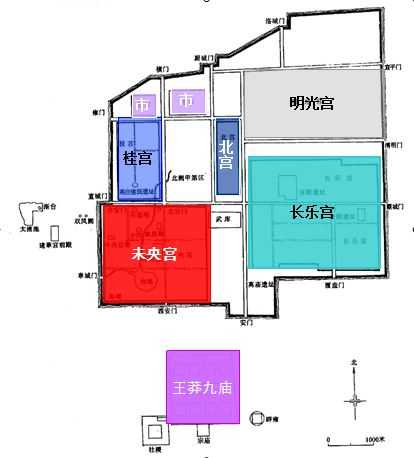 探寻历史真相，唐朝大明宫与汉朝未央宫与紫禁城的大小对比