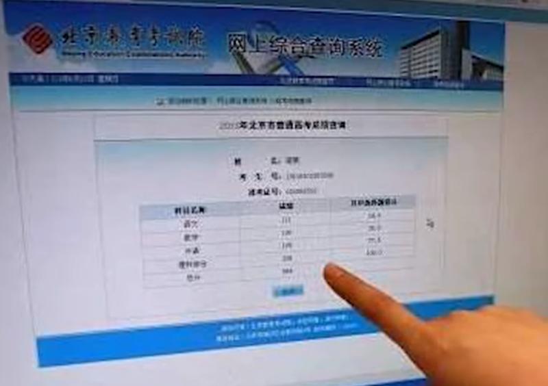 往年省考成绩查询入口