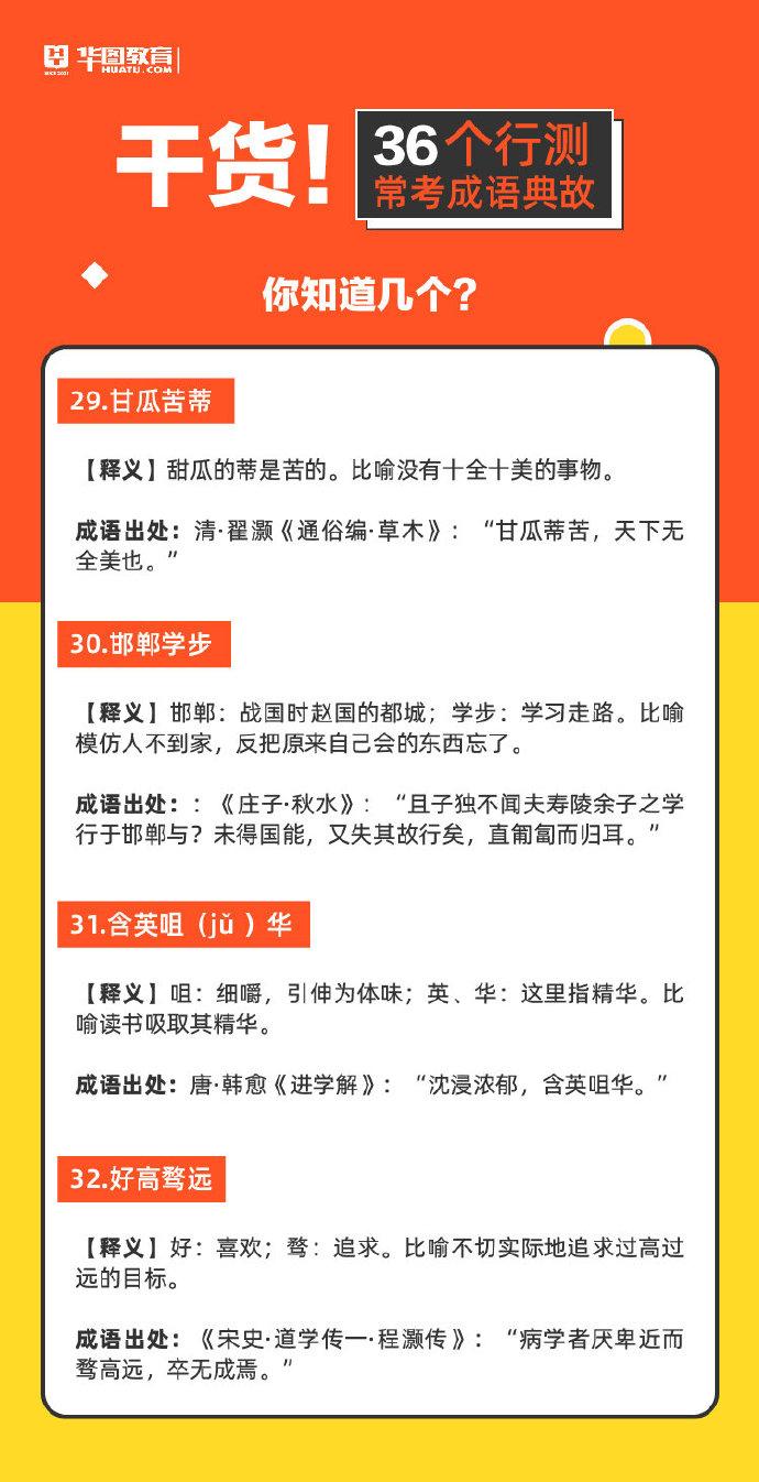 行测常考成语详解及实际应用指南